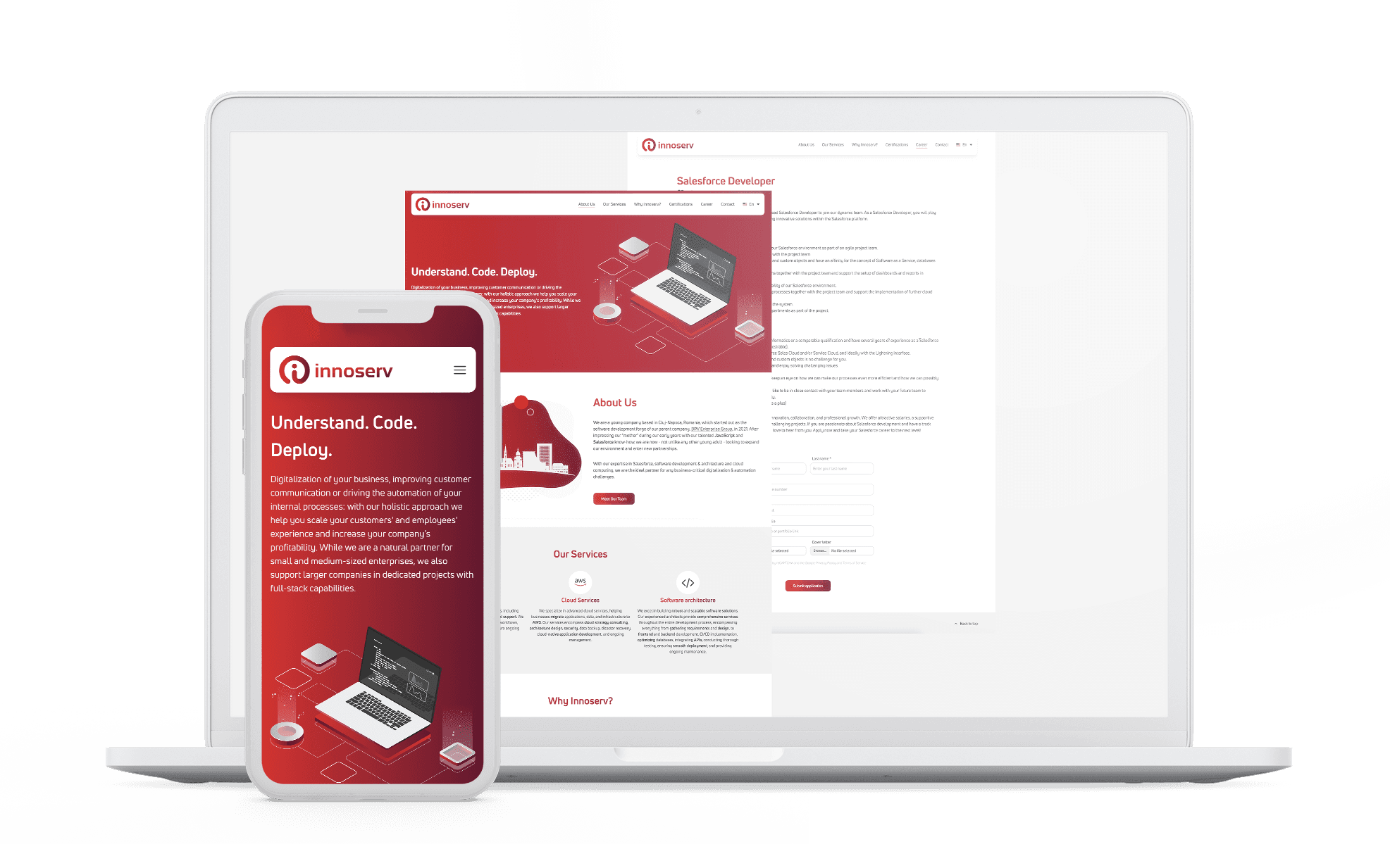 Innoserv Website Artwork